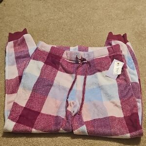 Purple and Pink Plaid Pajamas Cozy Plaid Sleepwear